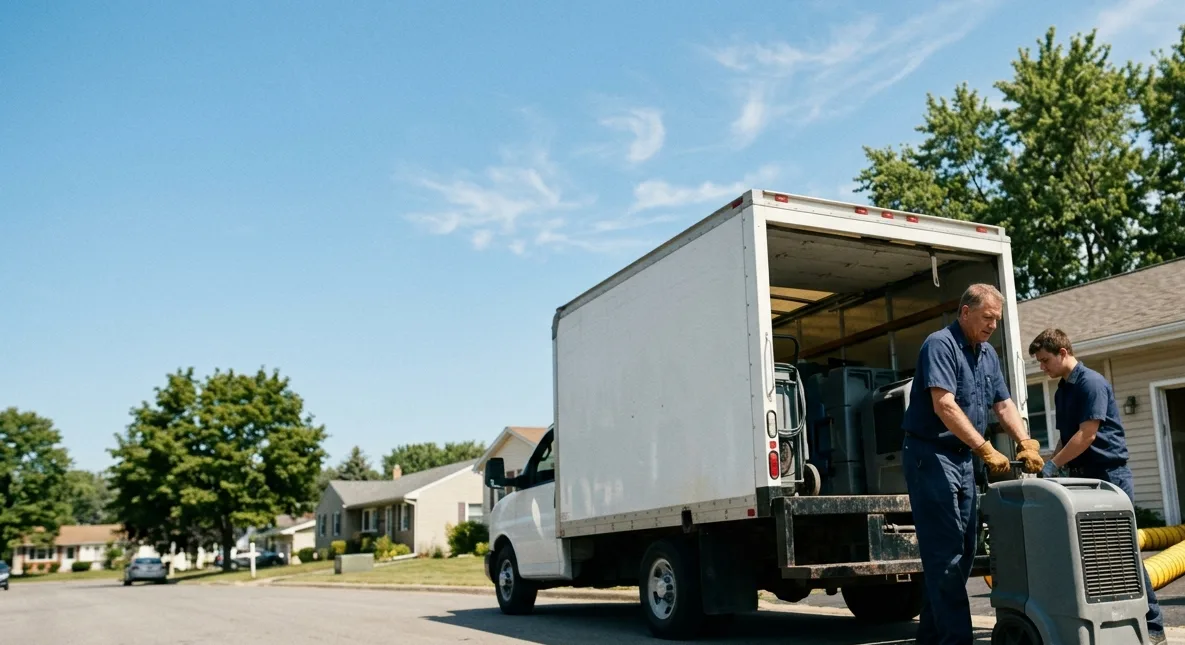 Water Damage Cleanup in Clarksburg, IN near me